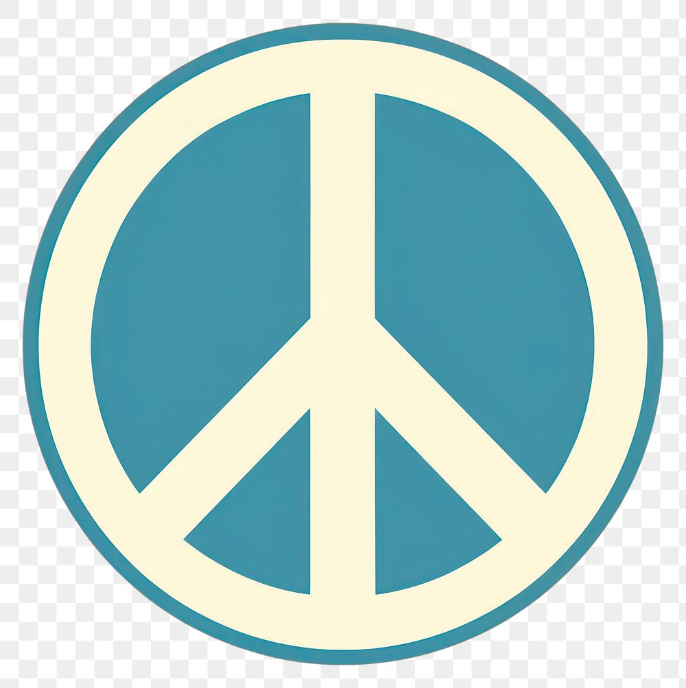 PNG Peace Sign symbol logo sign.