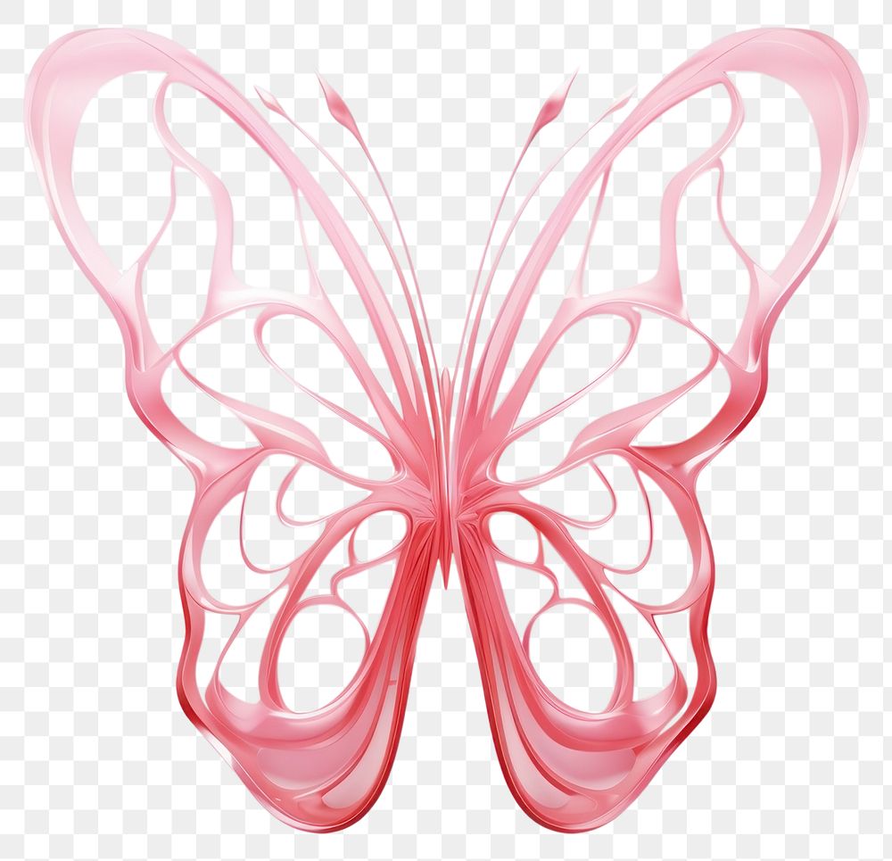 PNG BUTTERFLY DOODLE SHAPE butterfly pink accessories.