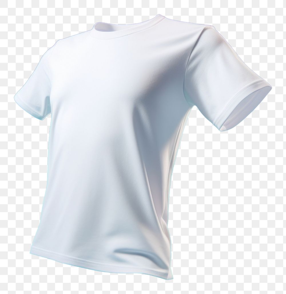 PNG White t-shirt undershirt clothing textile.