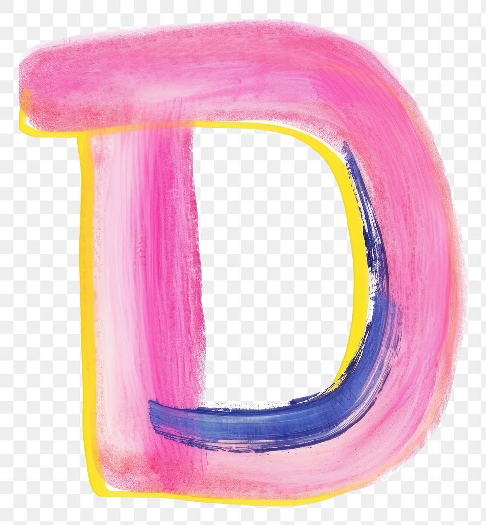 PNG Cute letter D text Premium PNG rawpixel