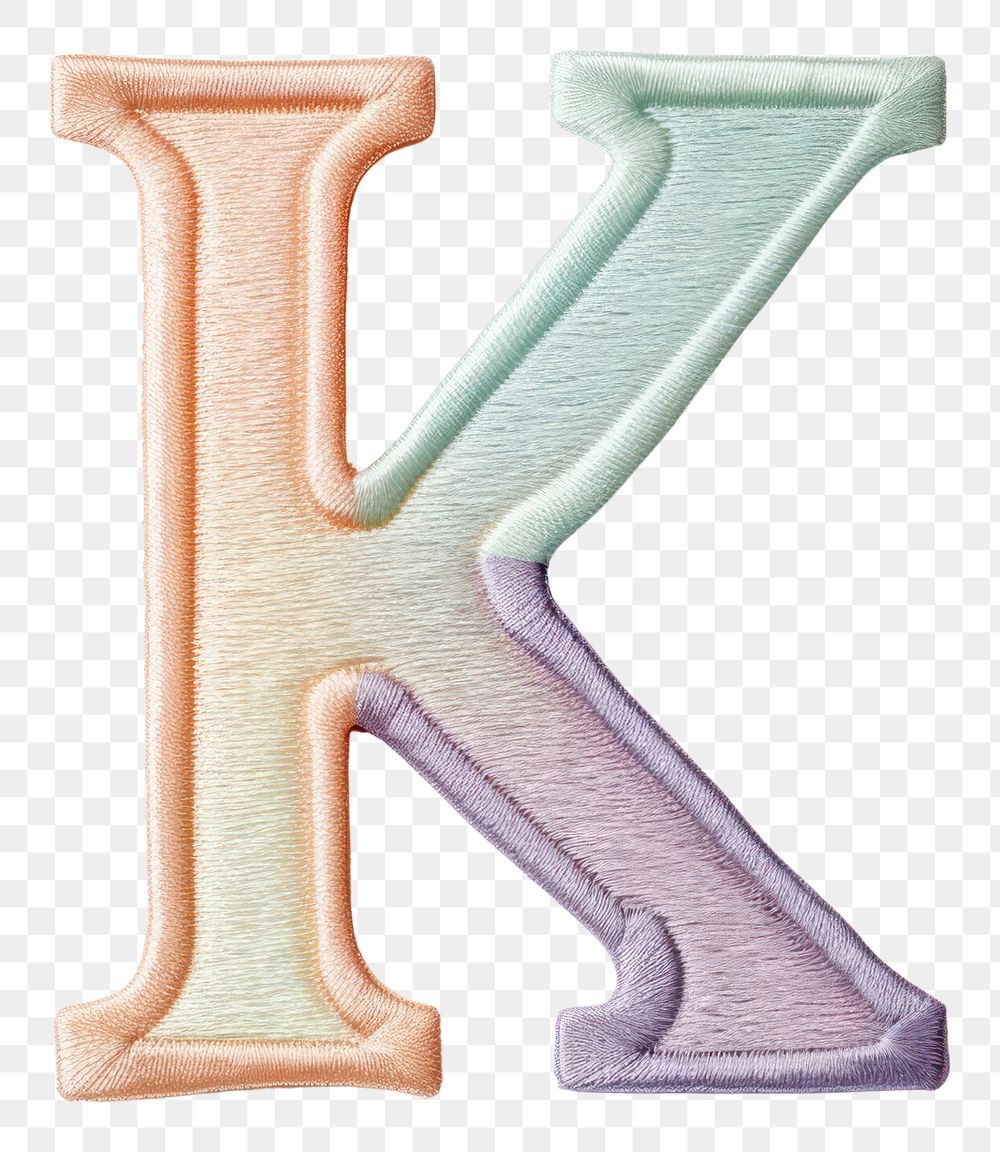PNG Patch letter K text white background creativity.