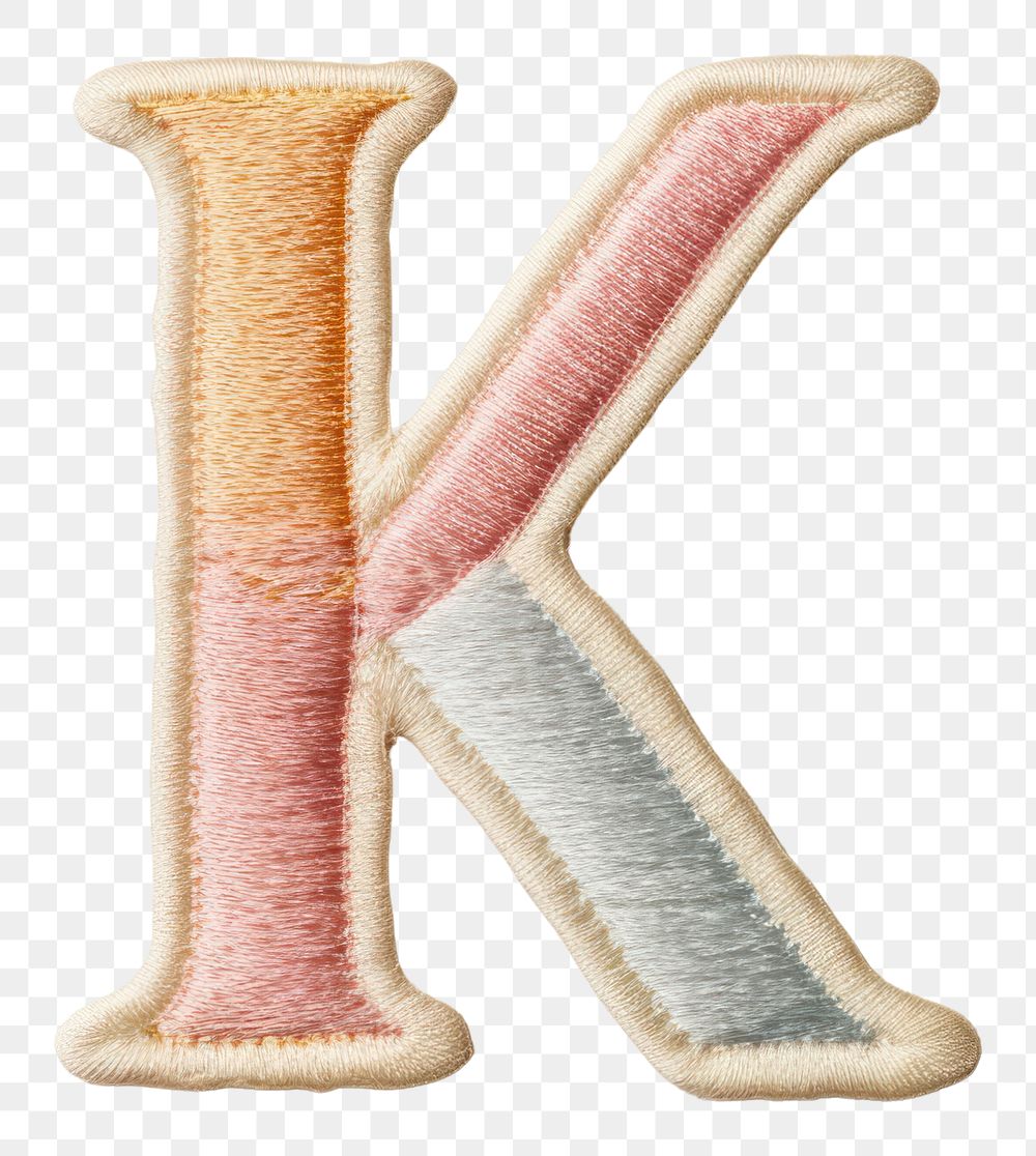 PNG Patch letter K text white background confectionery.