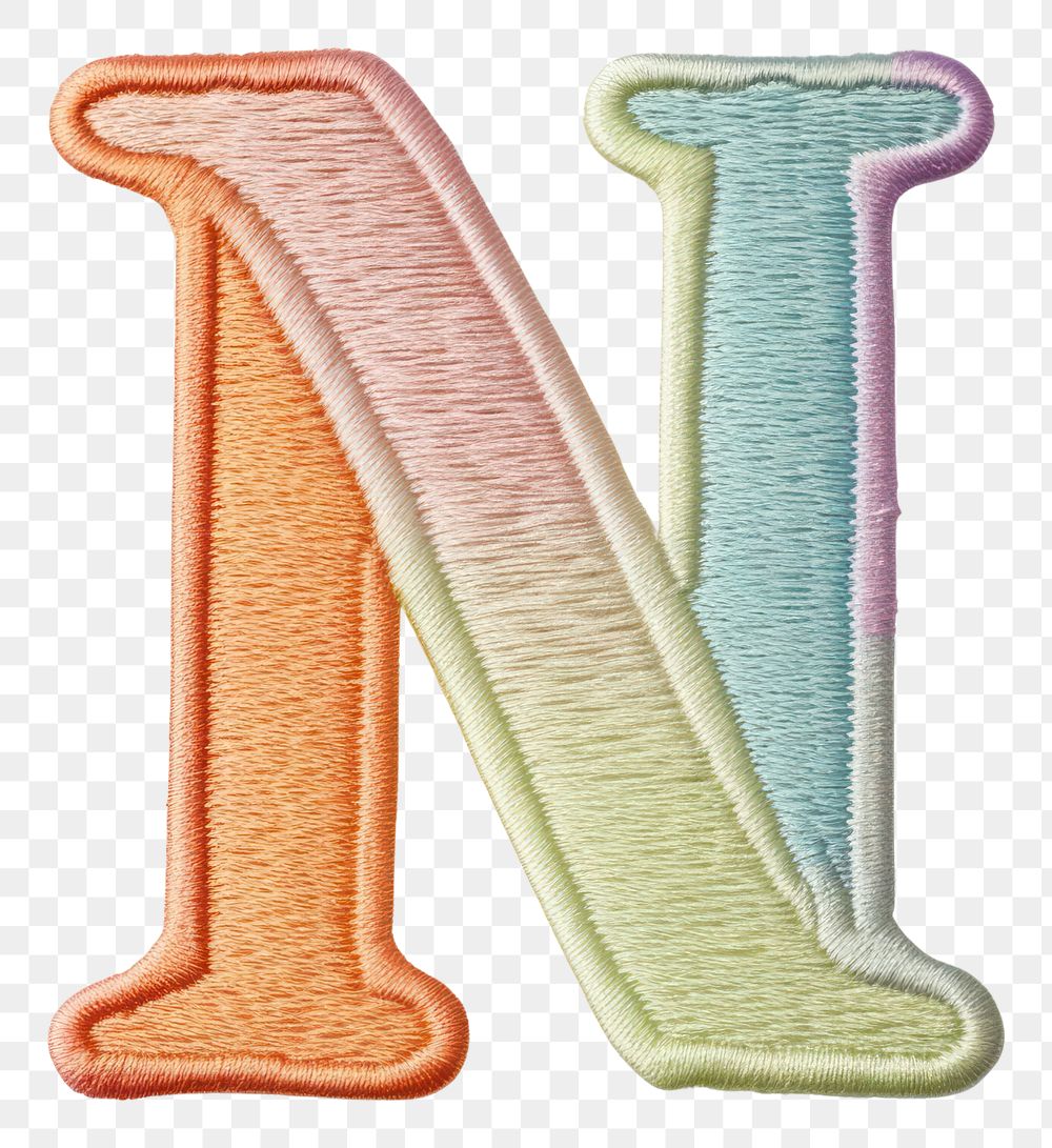 PNG Patch letter M white background creativity textile.