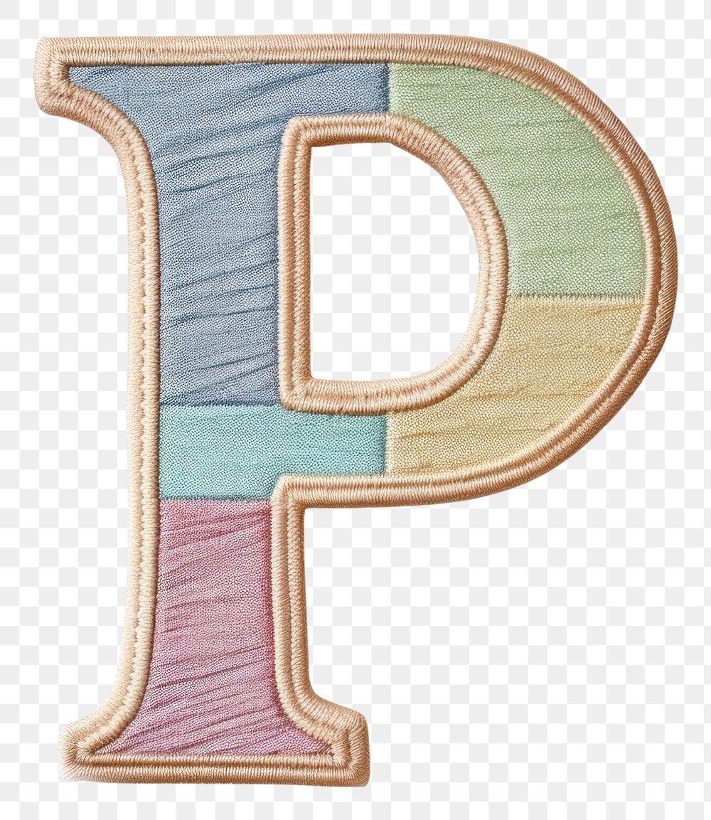 PNG Patch letter P text white background accessories.