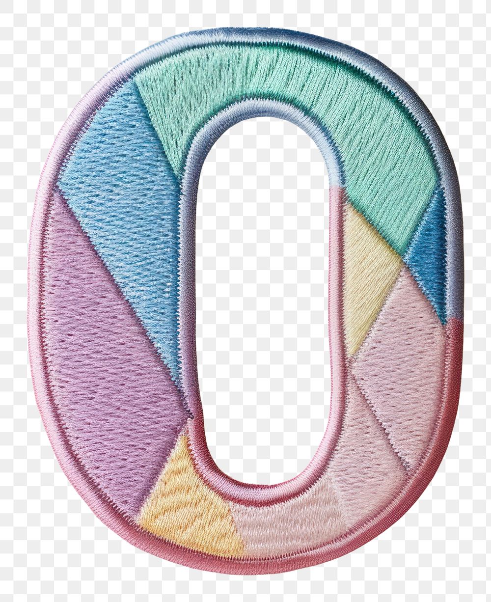 PNG Patch letter Q pattern creativity circle.