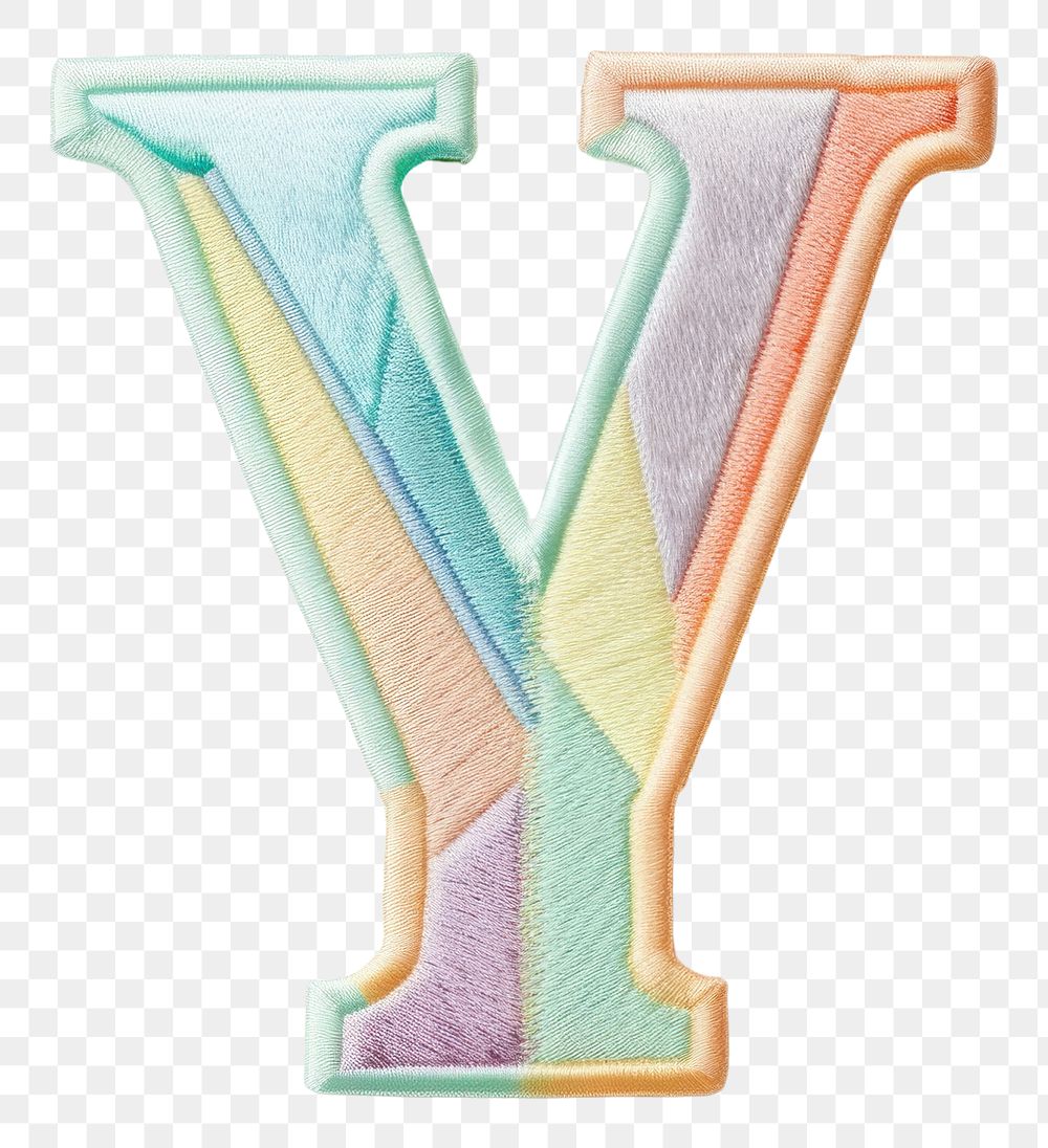 PNG Patch letter Y white background creativity alphabet.