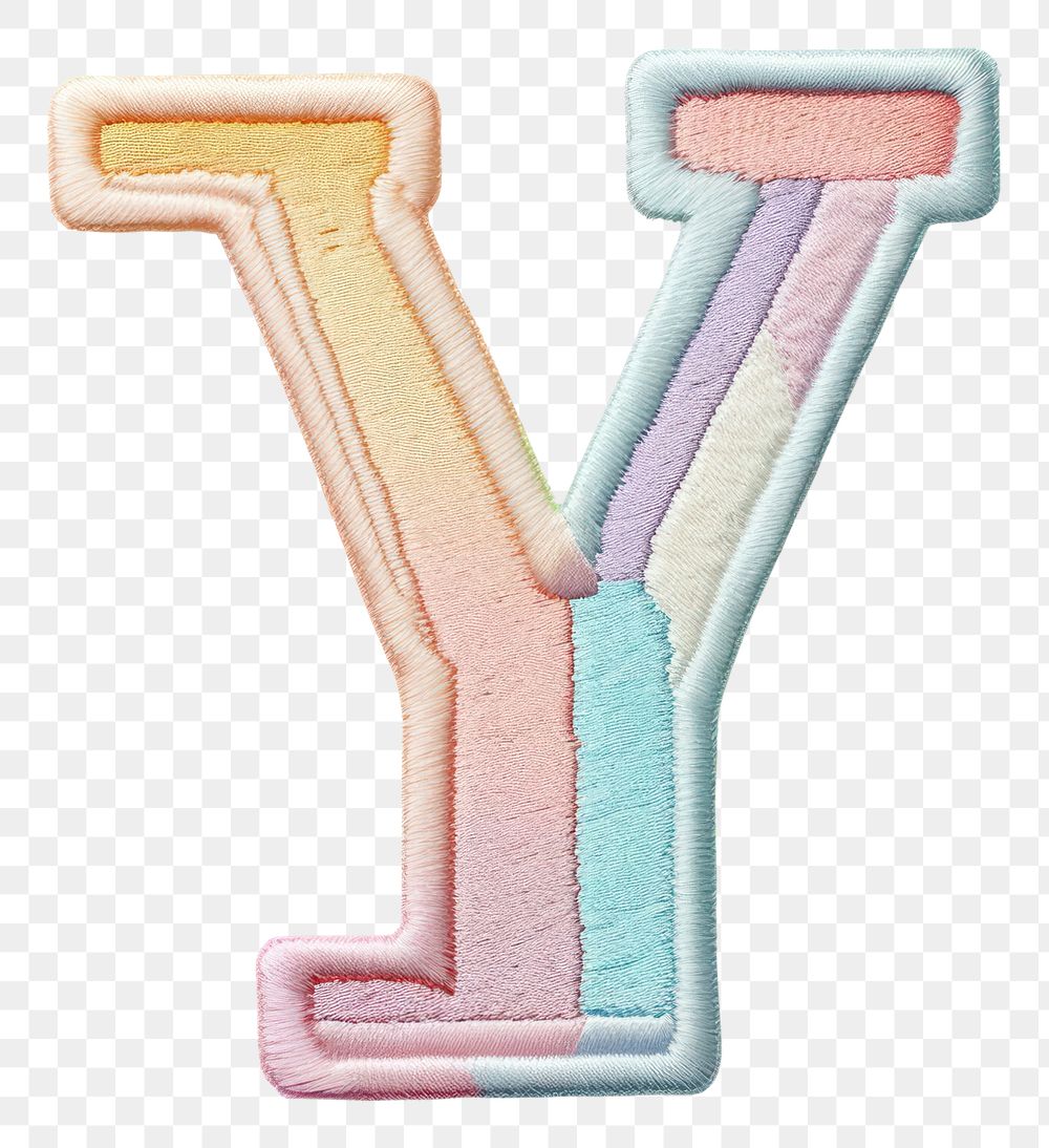 PNG Patch letter Y white background creativity alphabet.