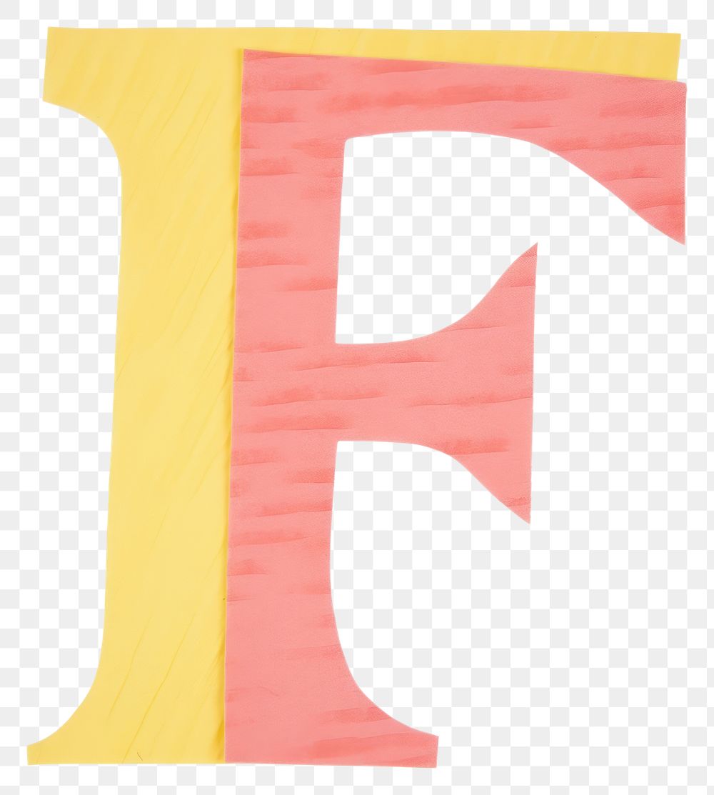 PNG Letter F cut paper text symbol number.