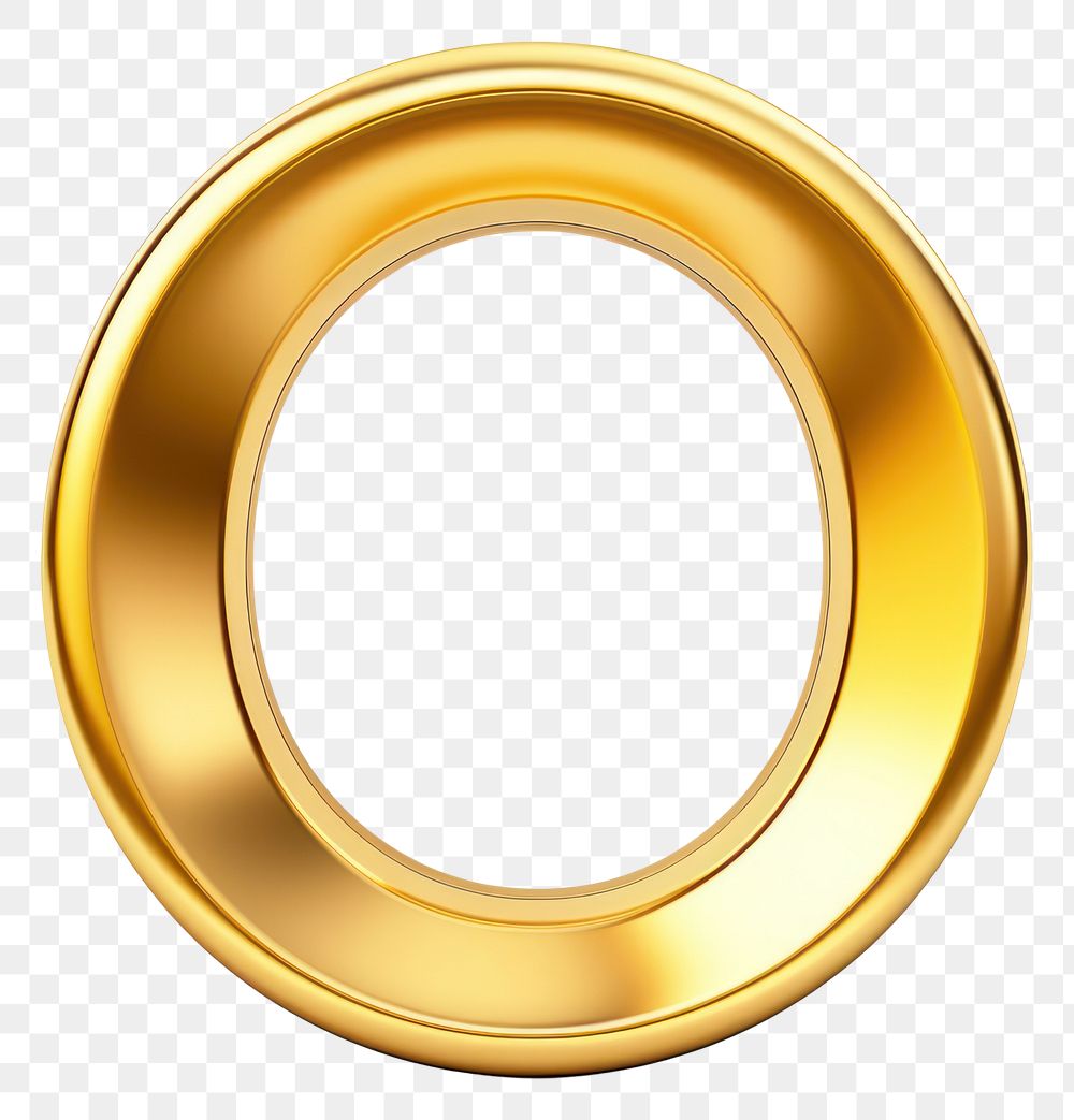 PNG Gold porthole jewelry circle.