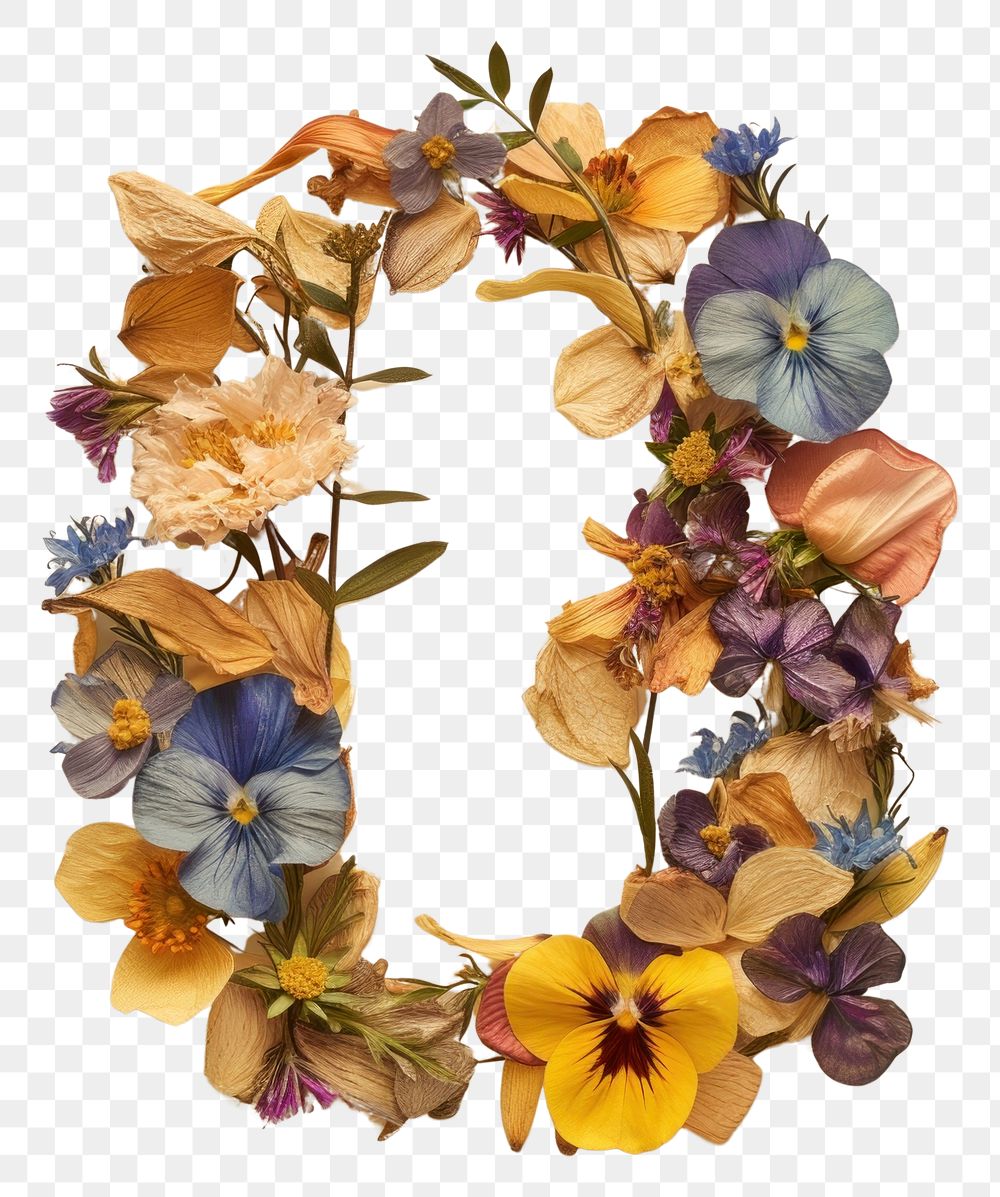 PNG Alphabet O font flower art plant.