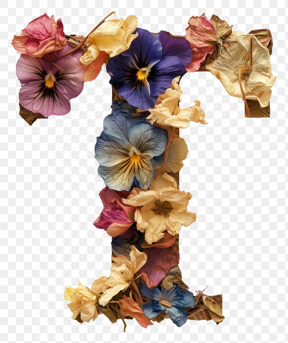 PNG Alphabet T font flower art petal.