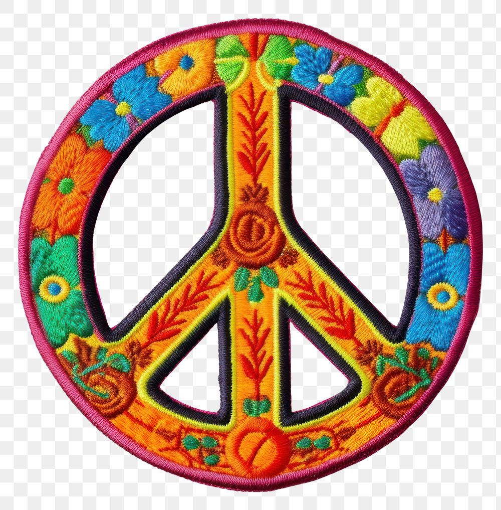 PNG Peace Sign pattern representation creativity.