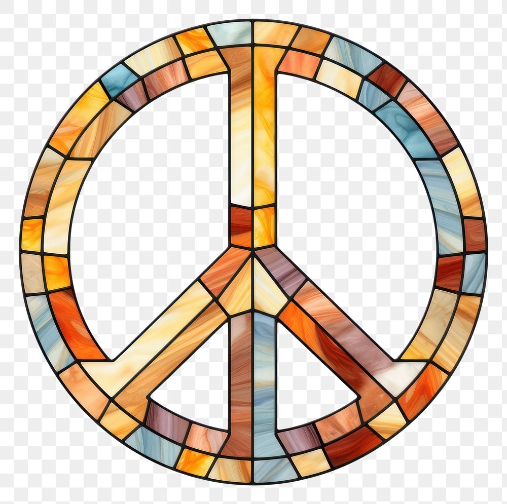 PNG Glass Peace Sign shape art white background.