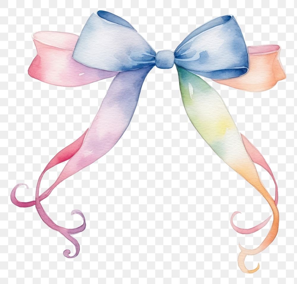 PNG Ribbons frame watercolor white background accessories creativity.