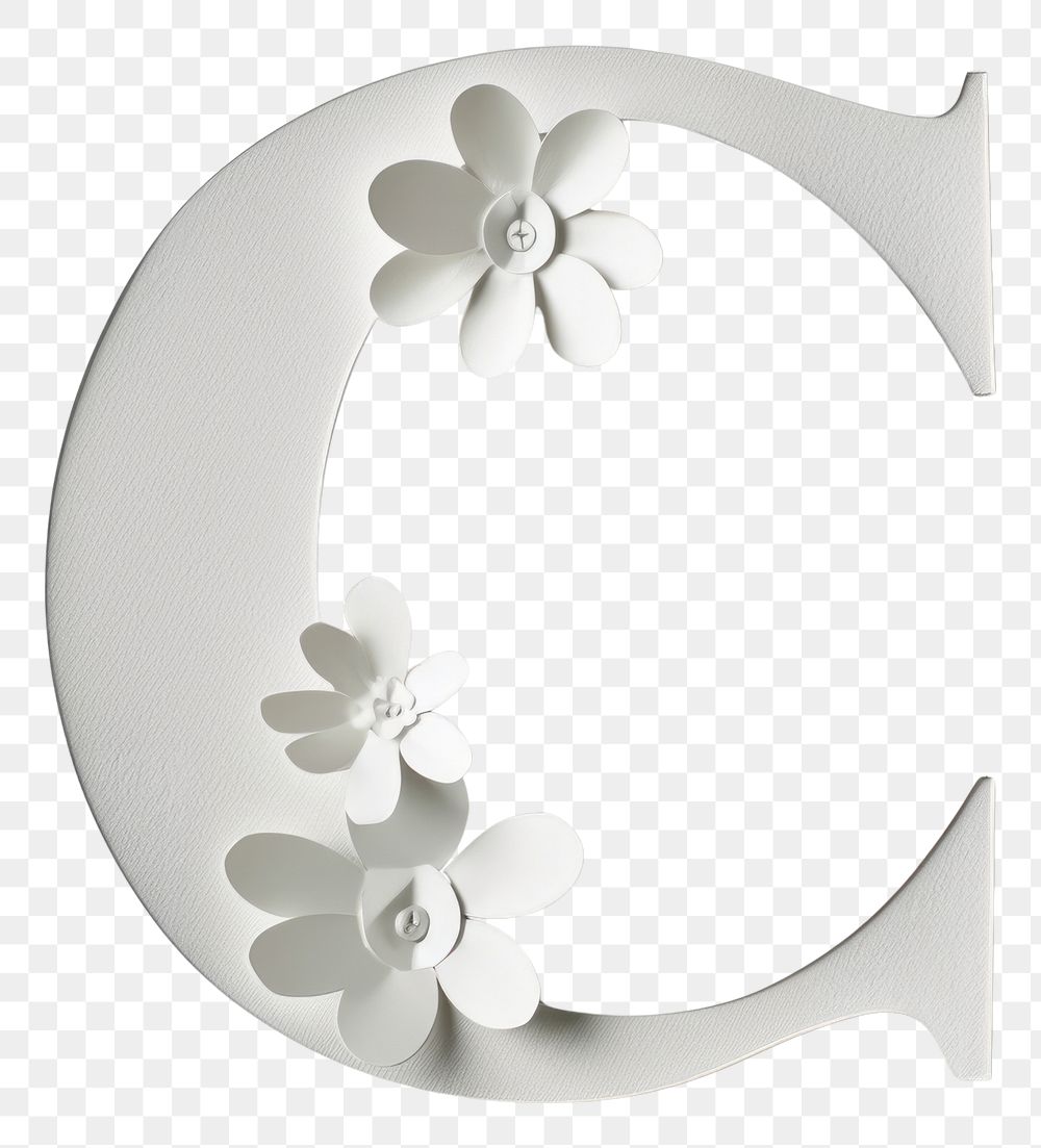 PNG Circle flower shape white.