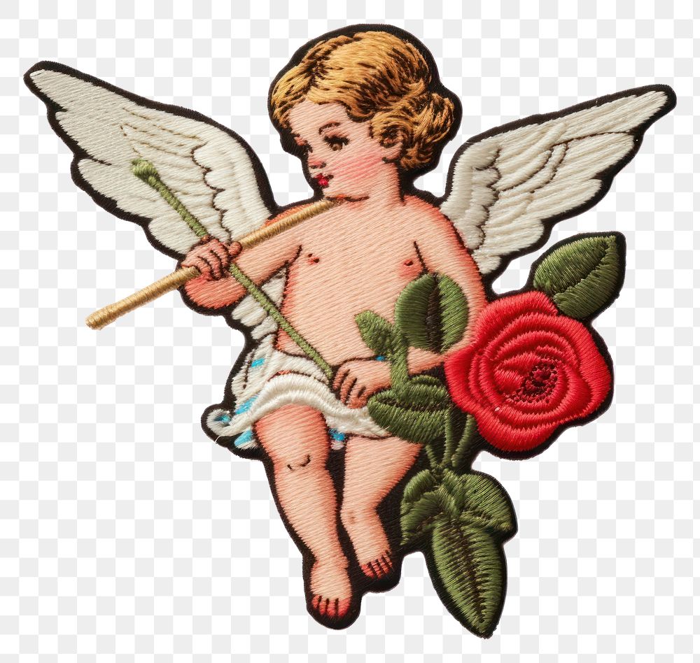 PNG Cupid plant white background representation.