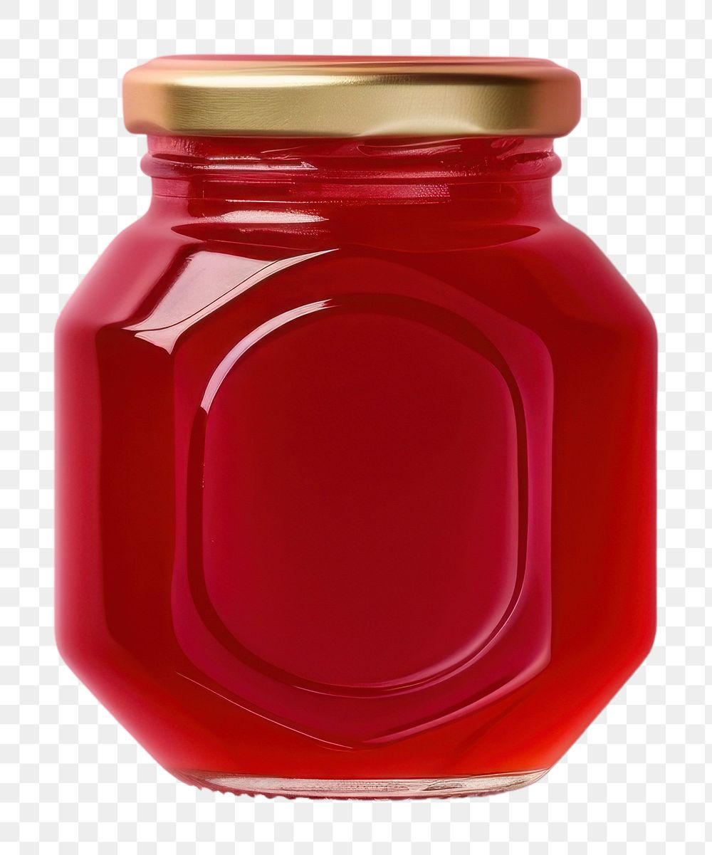 PNG Jam bottle ketchup food preserves.