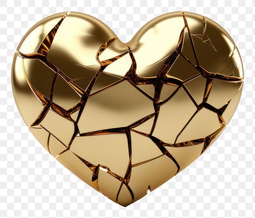 PNG Broken heart jewelry gold accessories.
