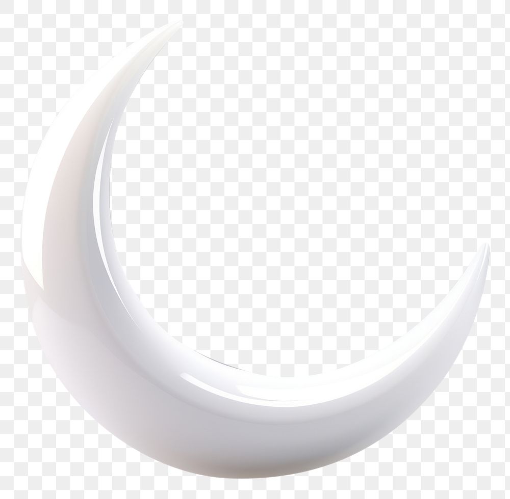 PNG Minimal crescent moon electronics astronomy outdoors.