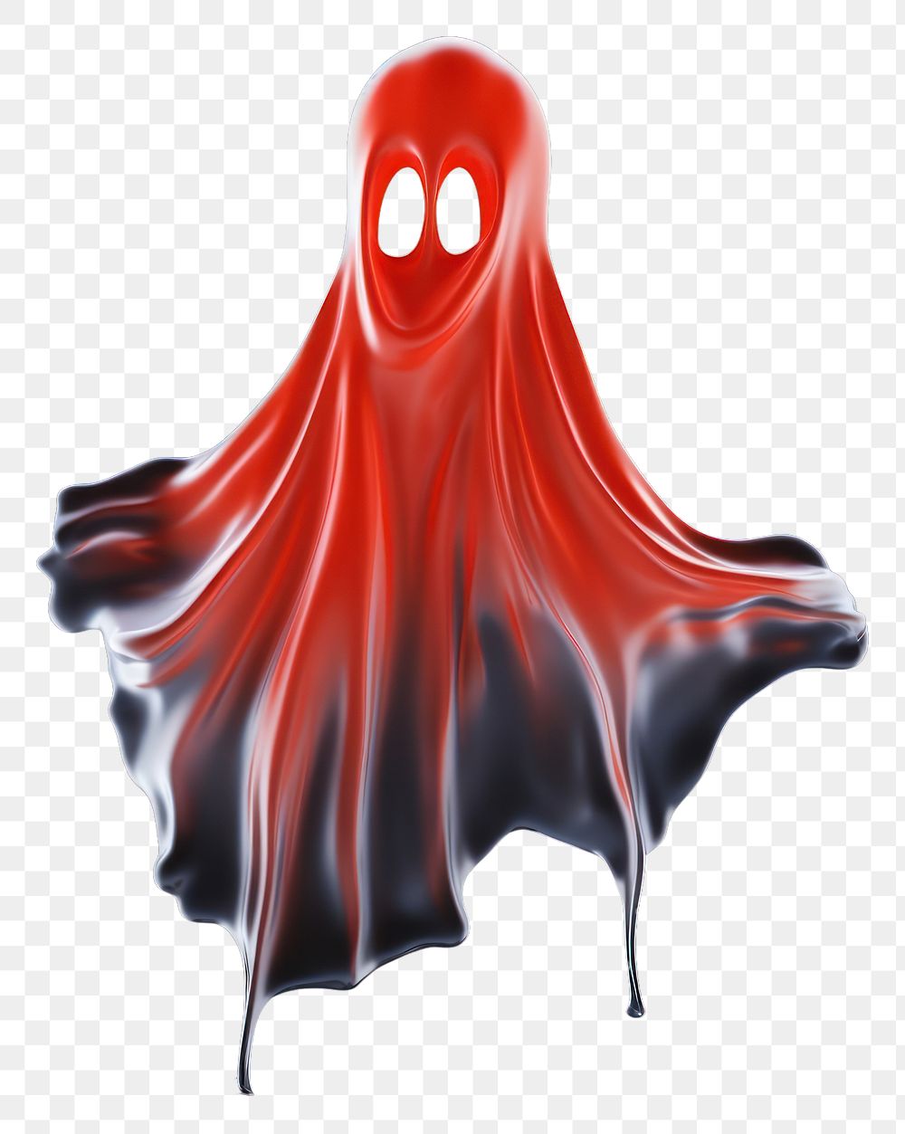 PNG Casper the ghost with red liquid black background invertebrate celebration.