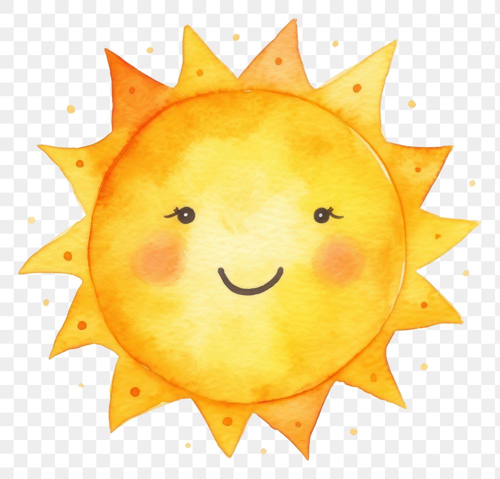 PNG Sun sky white background anthropomorphic.