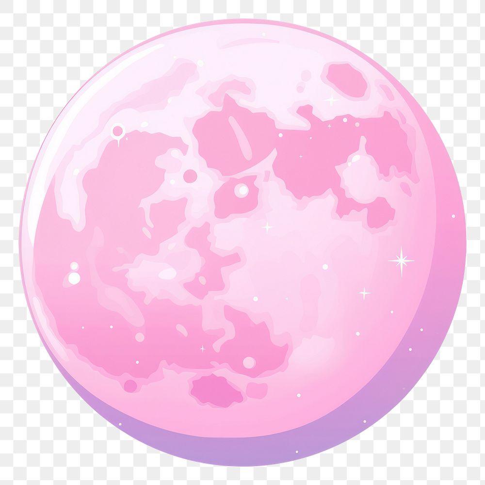 PNG Full moon pixel sphere shape white background.