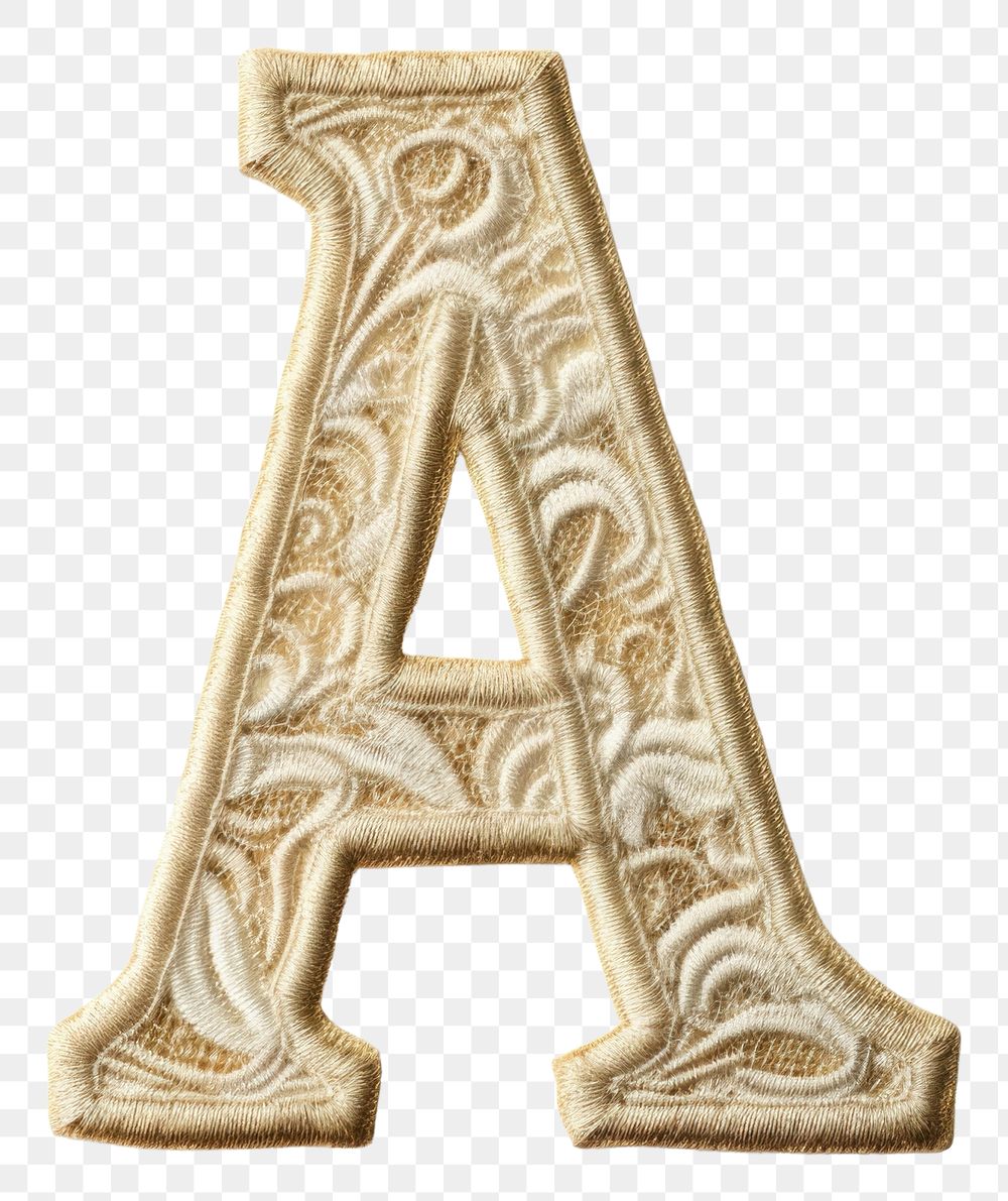 PNG Patch letter A text white background archaeology.