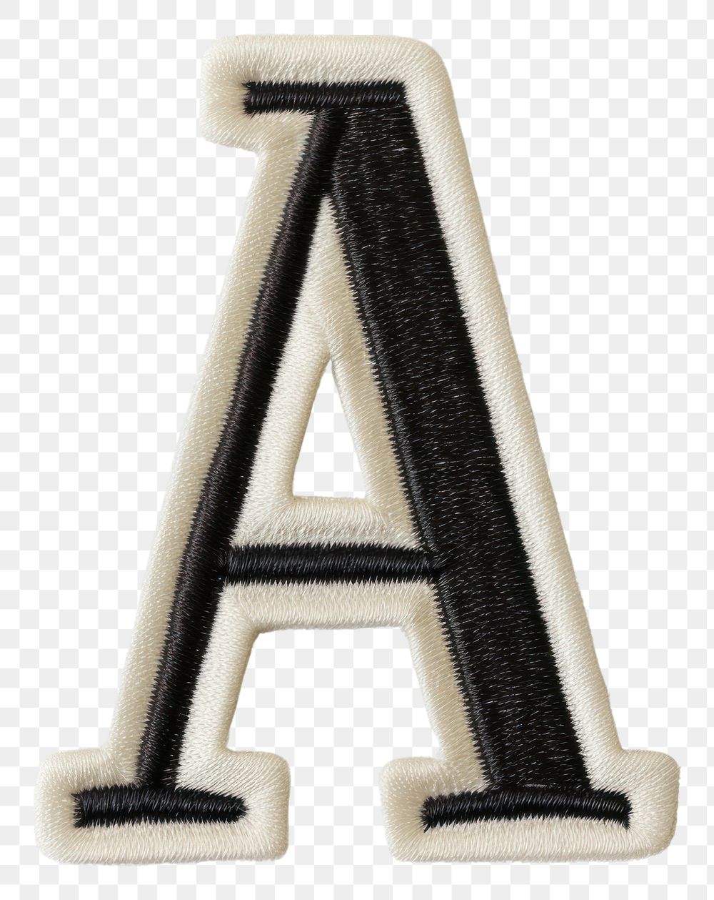 PNG Patch letter A text white background weaponry.