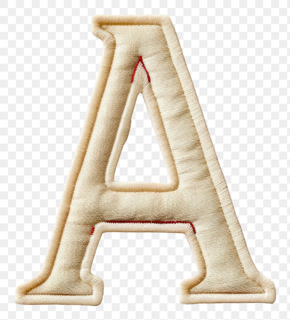 PNG Patch letter A text white background dessert.