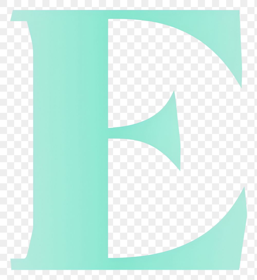 PNG Letter E paper cut text symbol number.