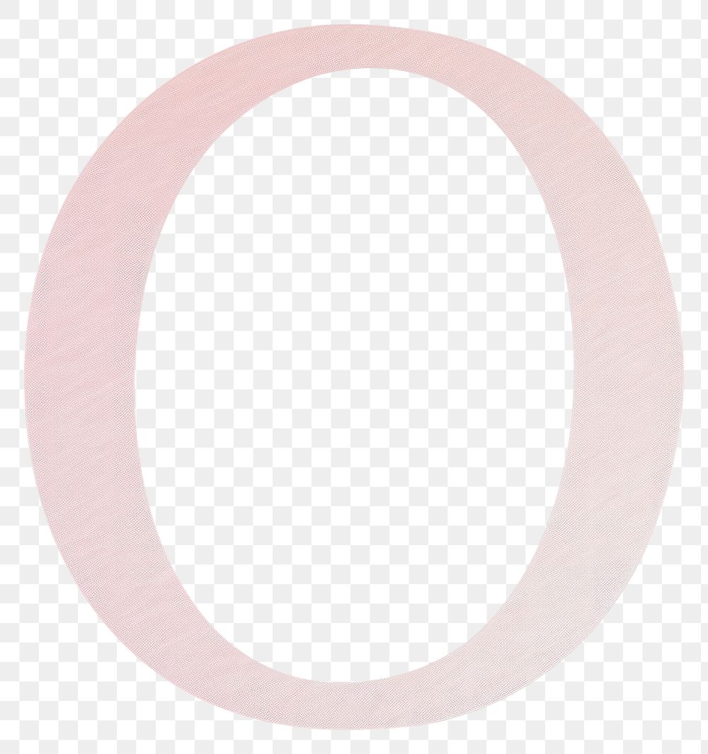 PNG Letter O cut paper text white background circle.