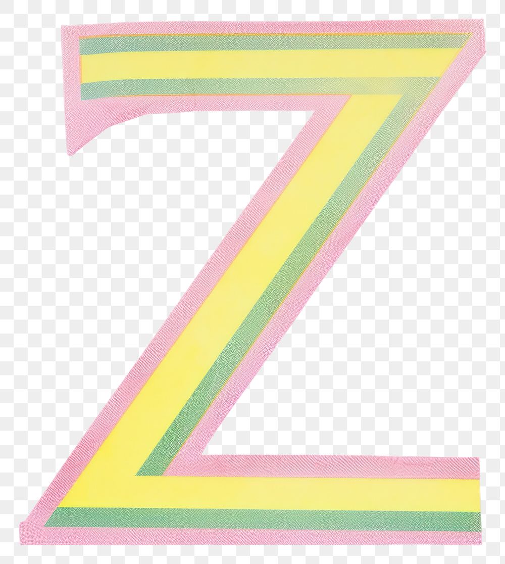 PNG Letter Z cut paper text alphabet symbol.