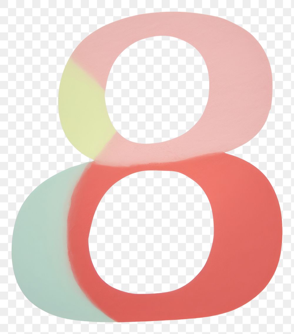 PNG Number letter 8 cut paper text white background circle.