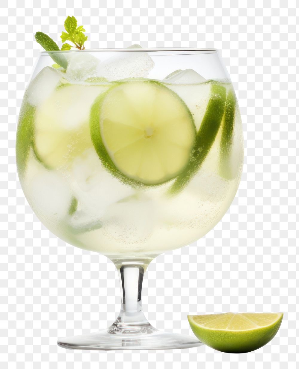 PNG White sangria lime cocktail mojito