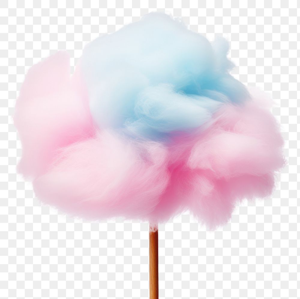 PNG Cotton candy nature white background confectionery.