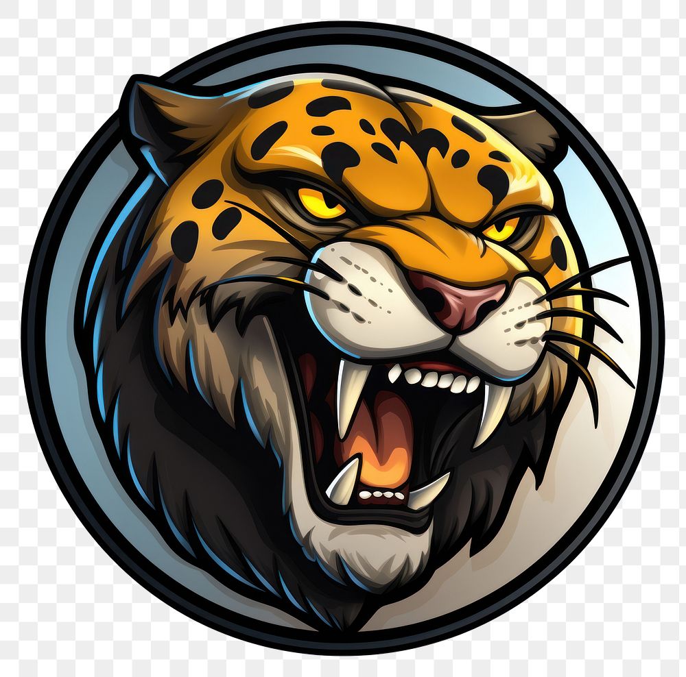 PNG Leopard logo carnivora clothing.