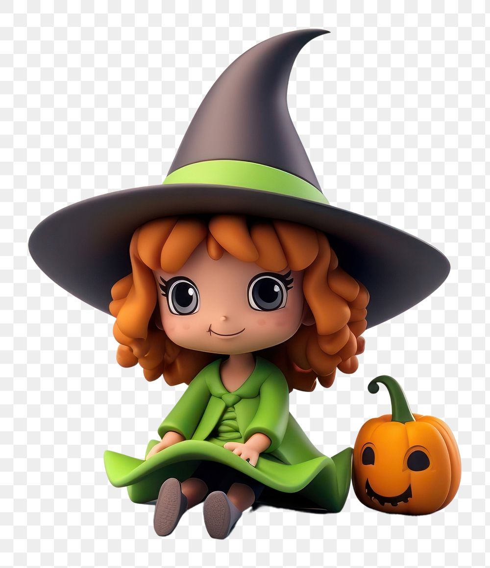 PNG Witch cartoon fantasy cute.