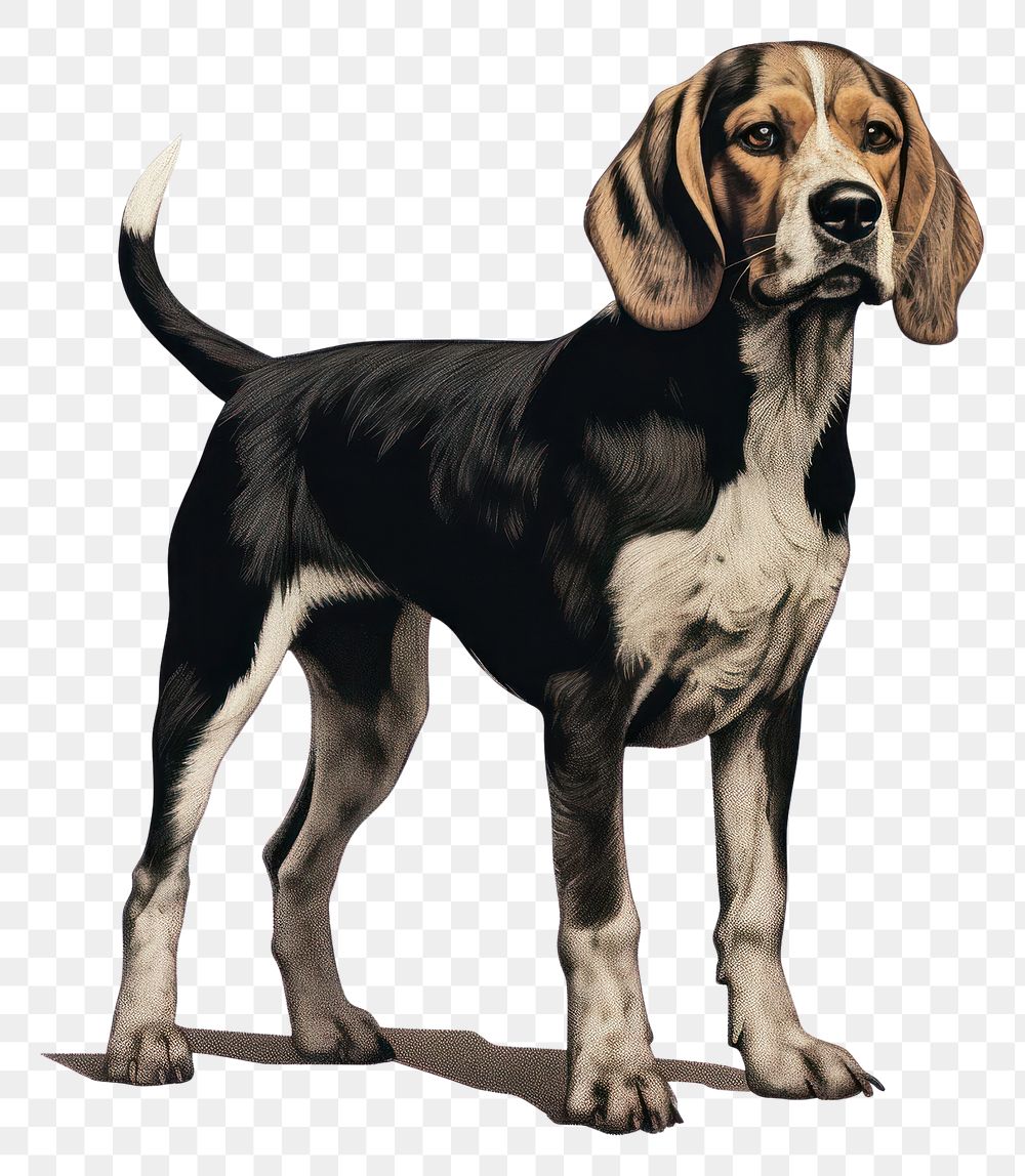 PNG Animal mammal beagle hound.