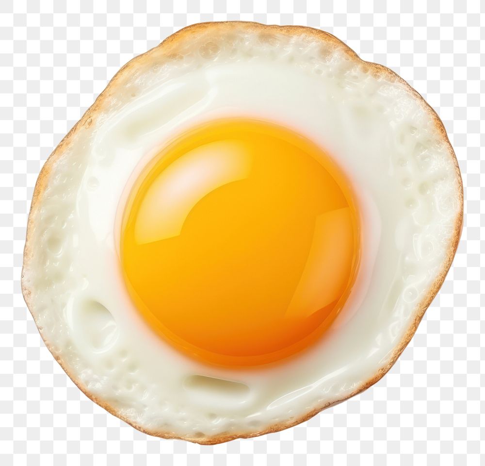 PNG 3D pixel art fried egg food white background breakfast.