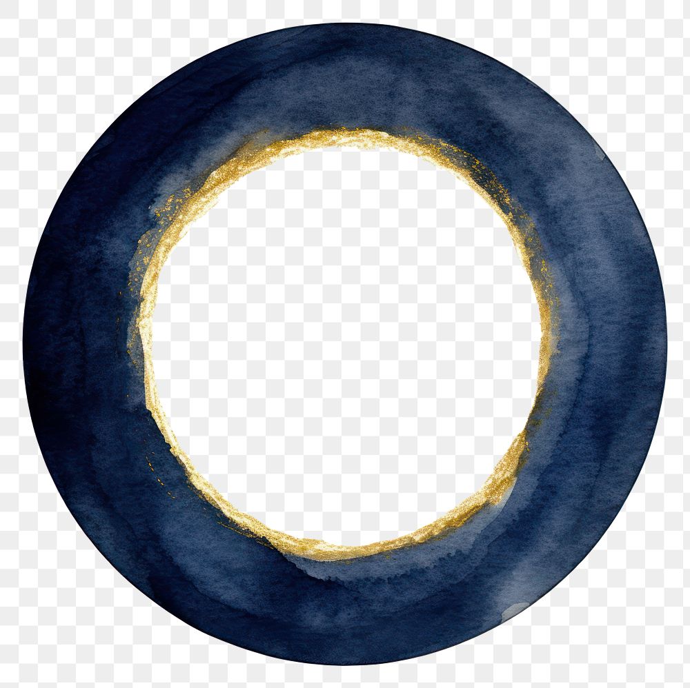 Indigo circle rectangle porcelain astronomy.