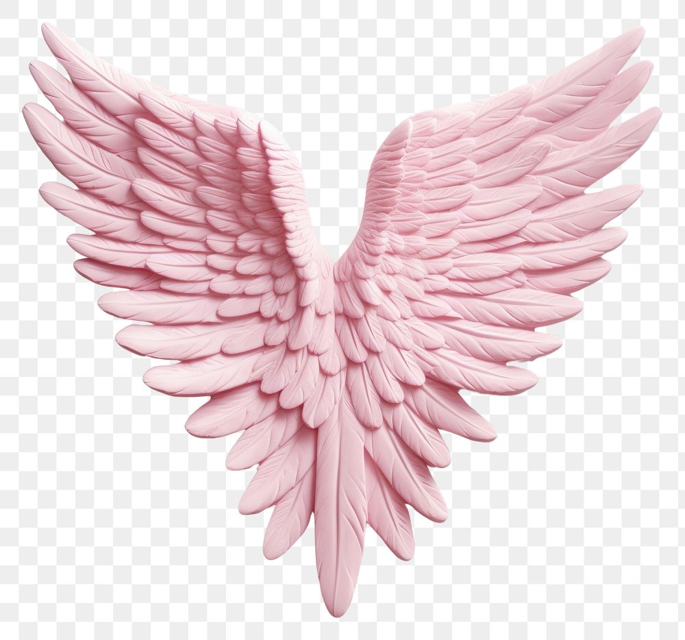 PNG Plasticine of angel wings bird creativity archangel.