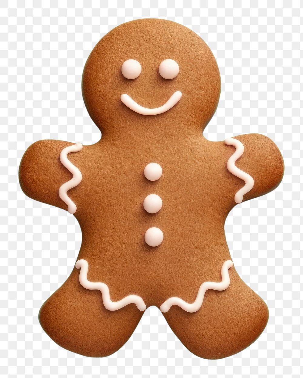 PNG  Gingerbread cookie food gingerbread man.