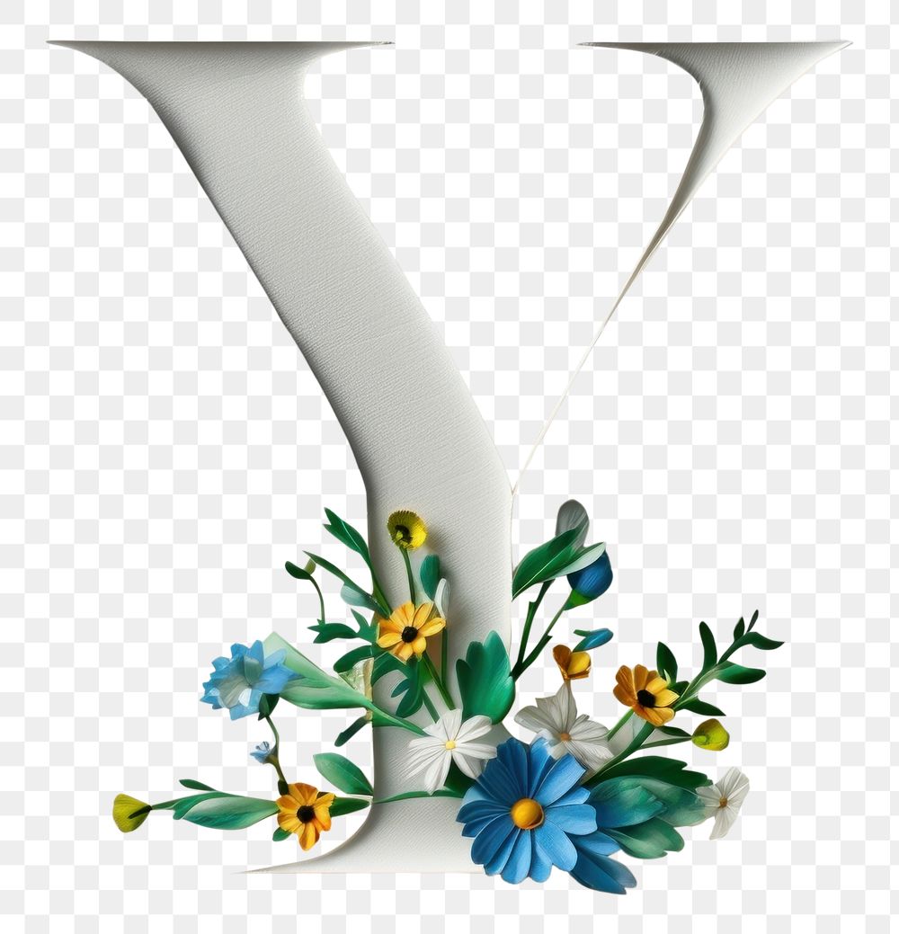 PNG Flower plant vase art.