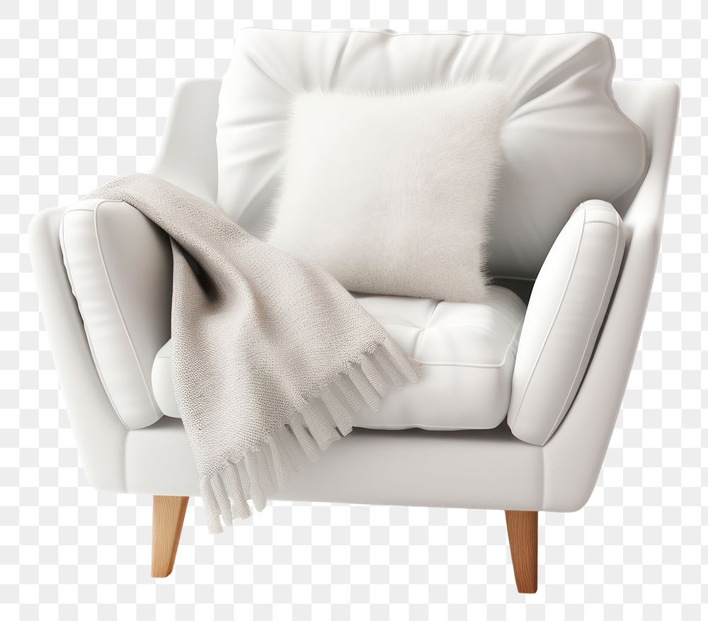 PNG Photo of cozy chair furniture armchair cushion.