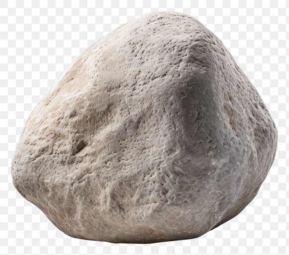 PNG Photo of stone rock white background simplicity.