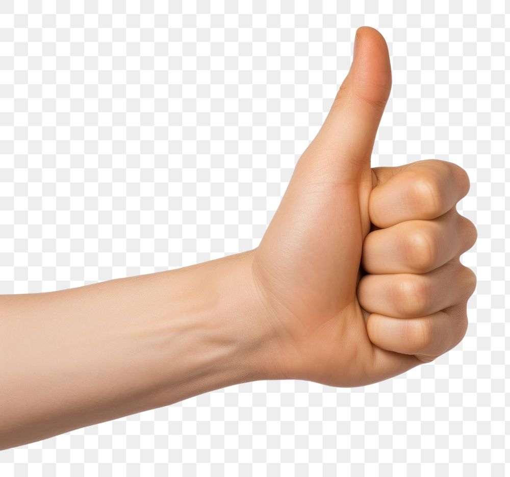 PNG Perfect and hand with okay sign success finger white background