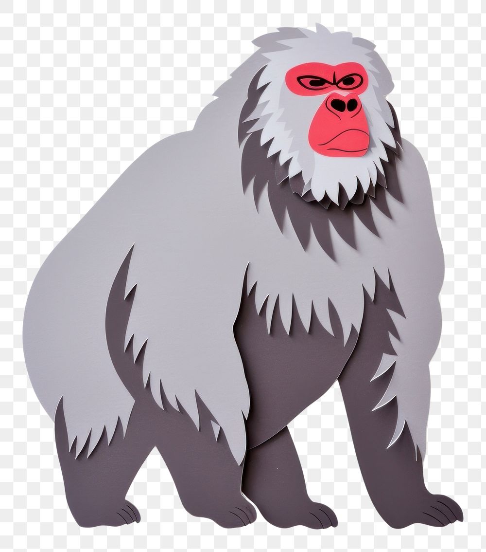 PNG Ape animal mammal monkey.