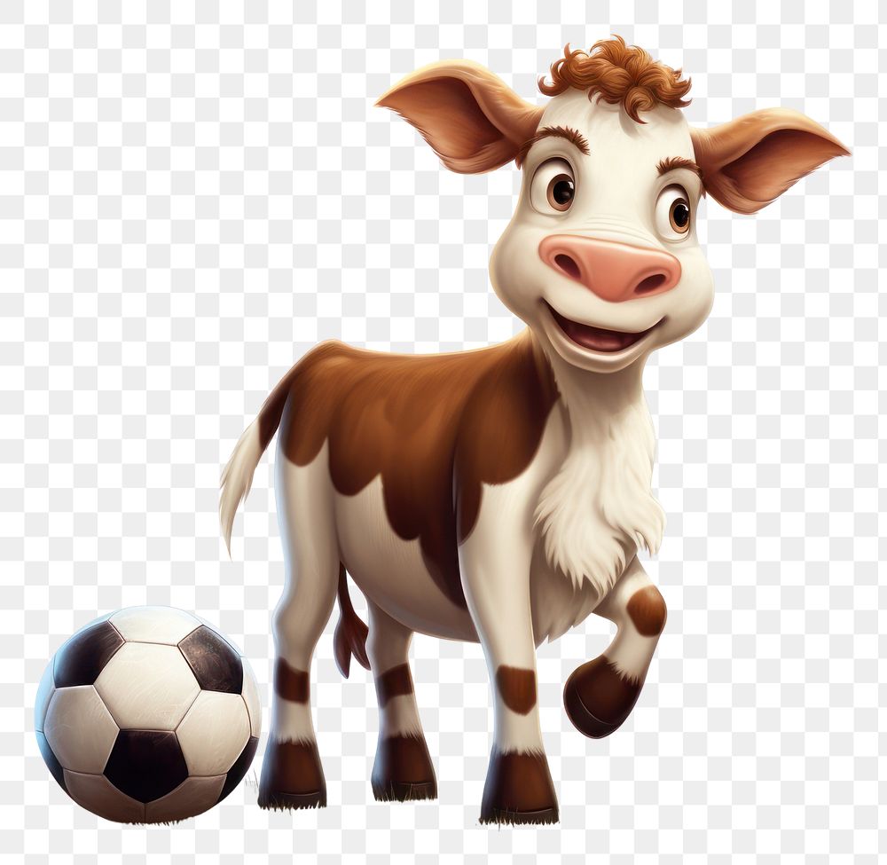 PNG Football animal cow livestock.