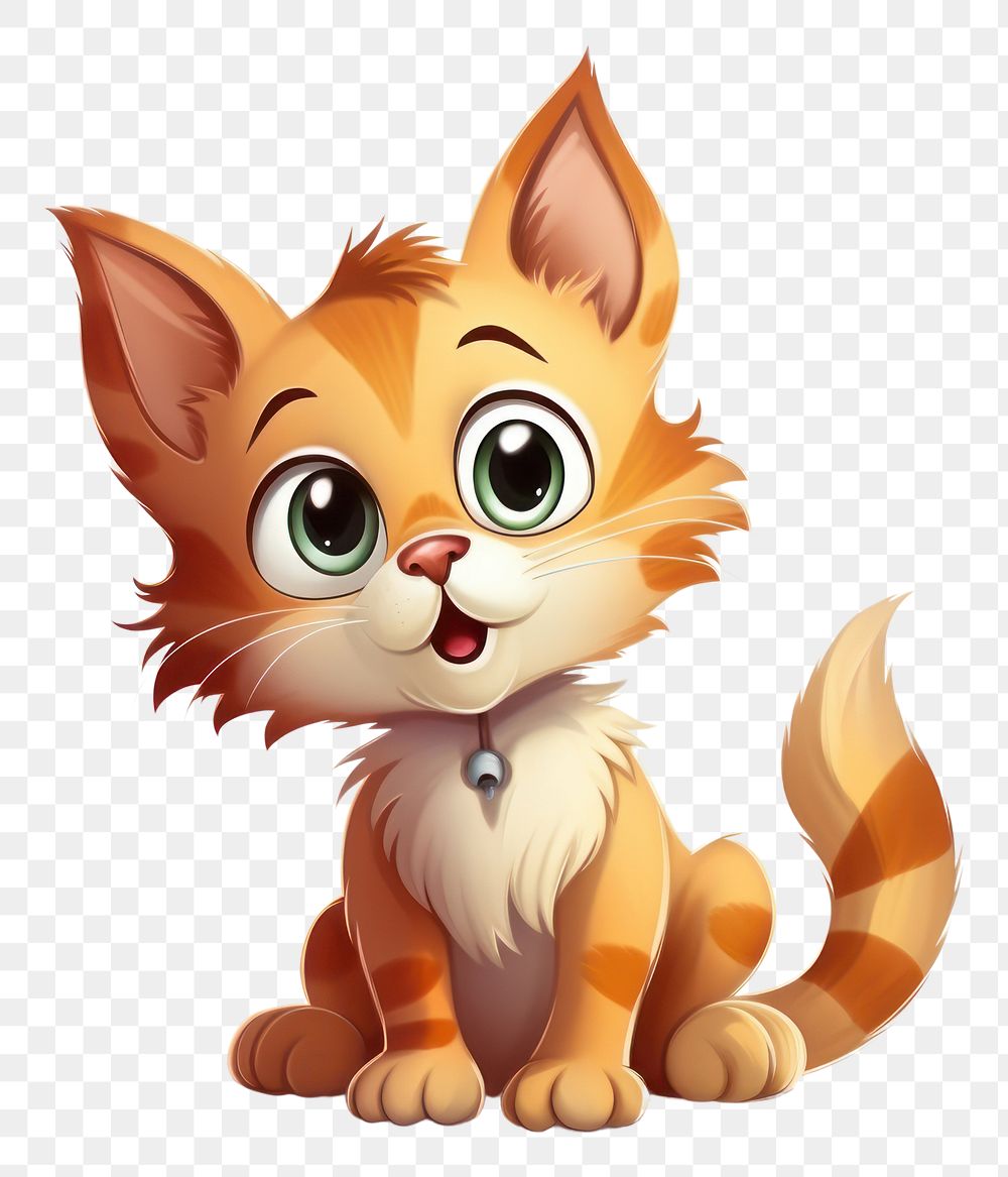 PNG Cat character question mark animal cartoon mammal.