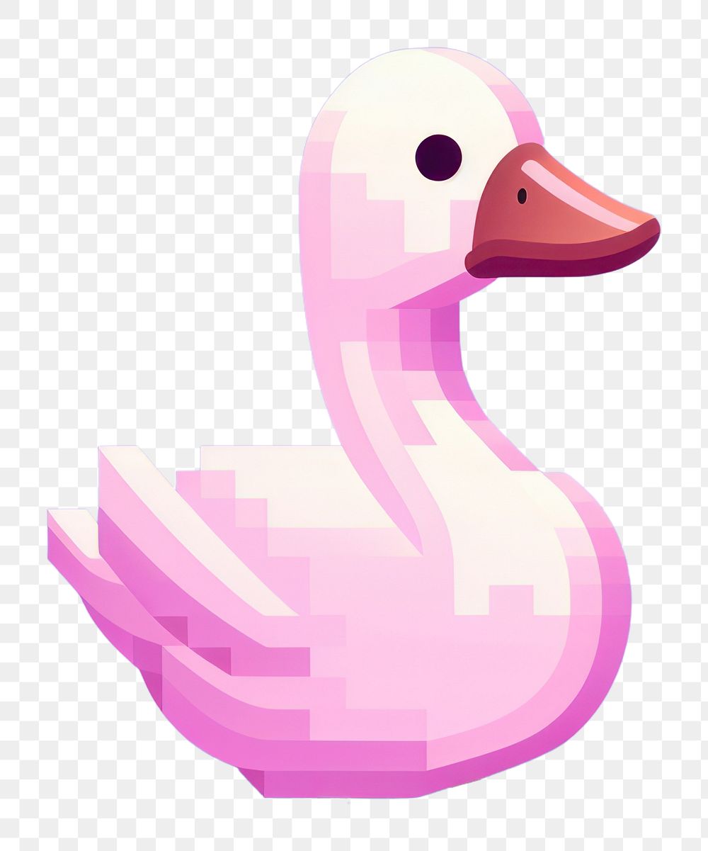 PNG Goose pixel animal nature bird.